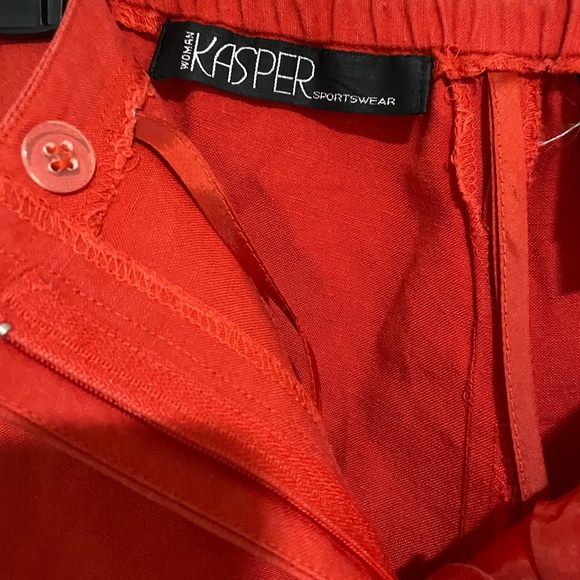 Women Linen Capri Pants 24W Oversized Women trousers Pants Big & Tall - Picture 12 of 14